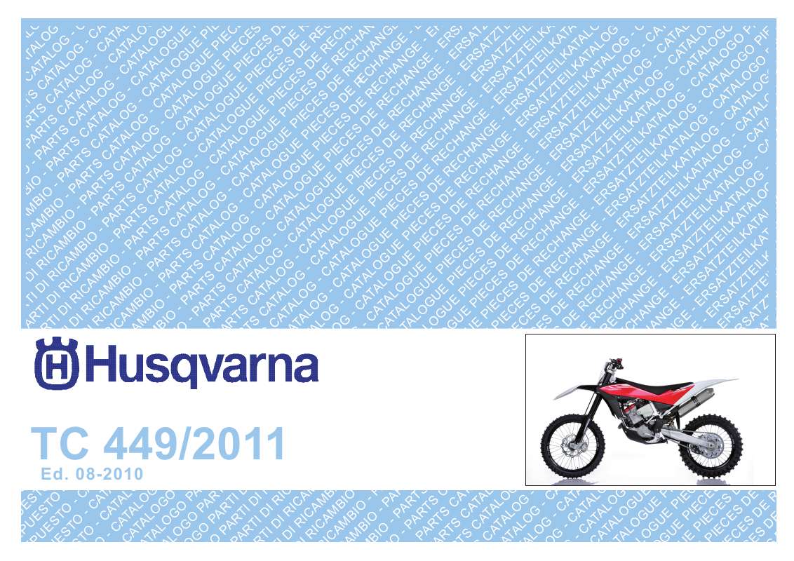 Guide utilisation HUSQVARNA TC 449  de la marque HUSQVARNA