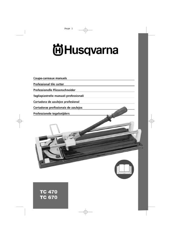 Guide utilisation HUSQVARNA TC 670  de la marque HUSQVARNA