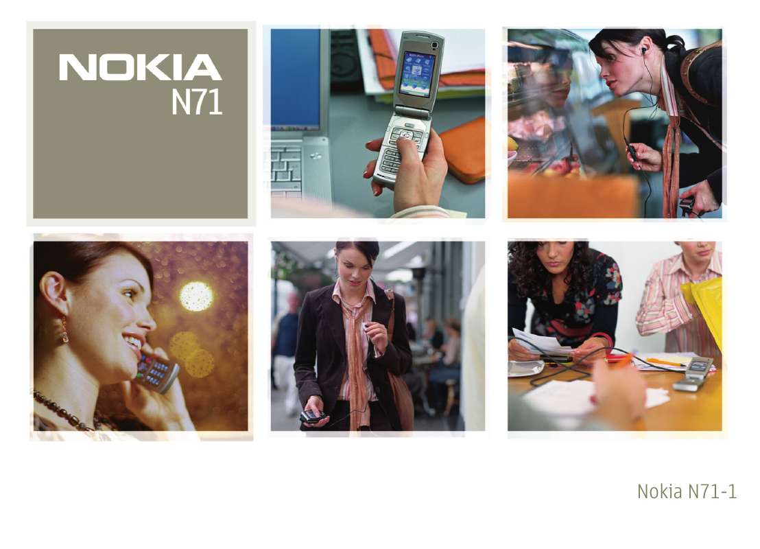 Guide utilisation NOKIA N71  de la marque NOKIA