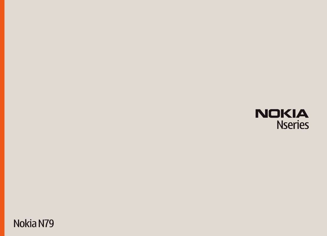 Guide utilisation NOKIA N79-1  de la marque NOKIA
