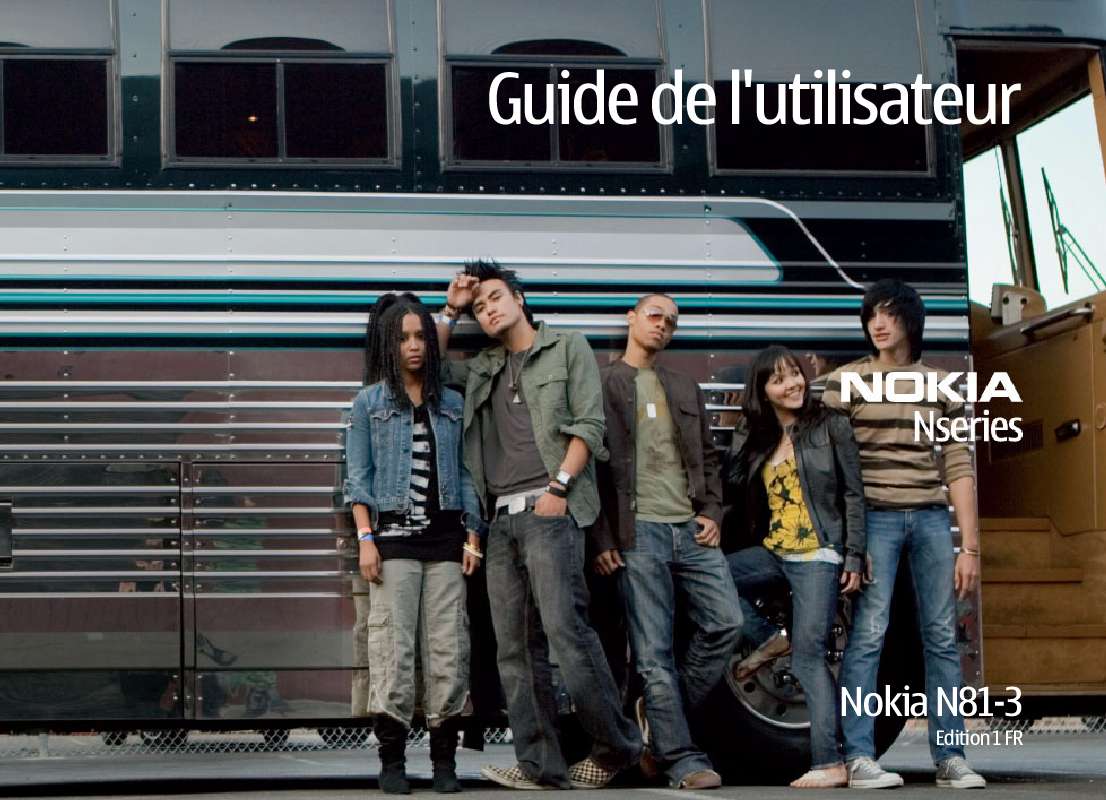 Guide utilisation NOKIA N81  de la marque NOKIA