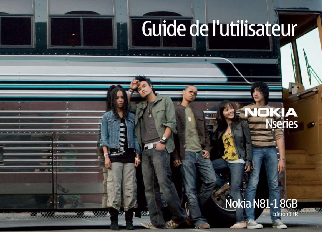 Guide utilisation NOKIA N81 8 GB  de la marque NOKIA