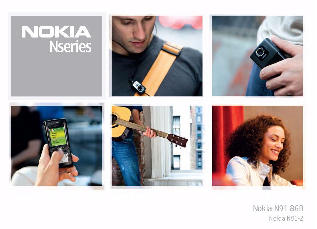 Guide utilisation NOKIA N91 8GB  de la marque NOKIA