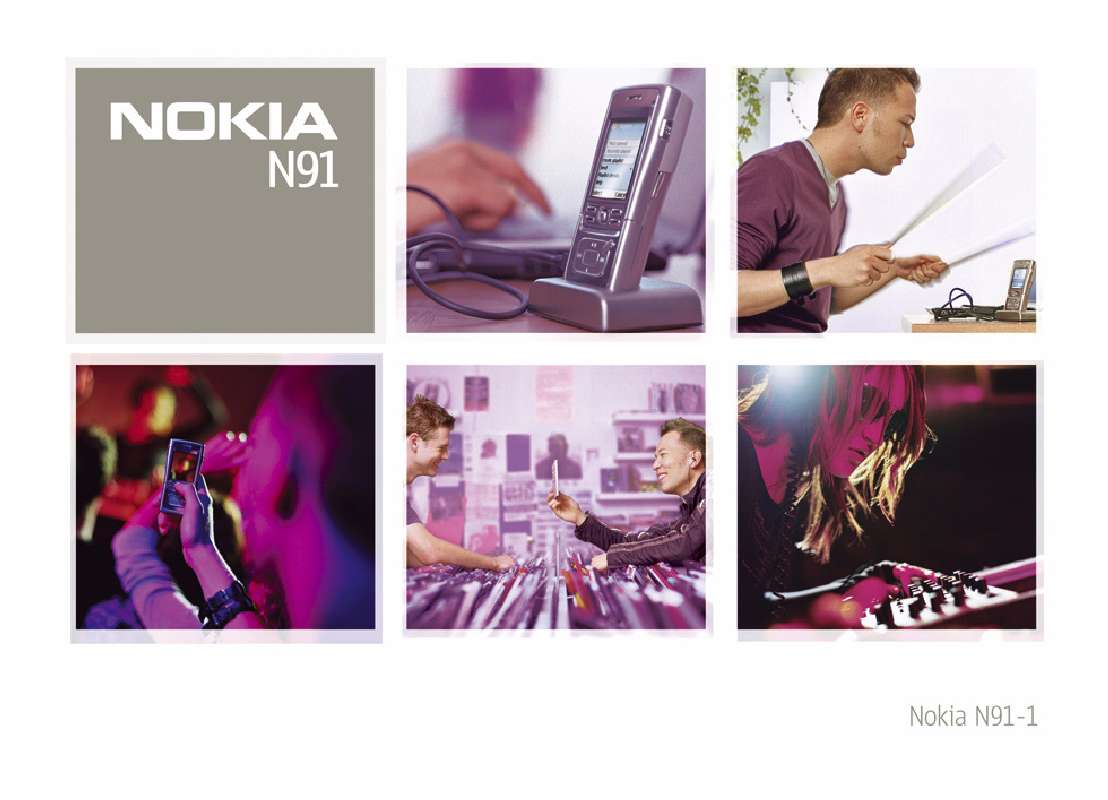 Guide utilisation NOKIA N91-1  de la marque NOKIA