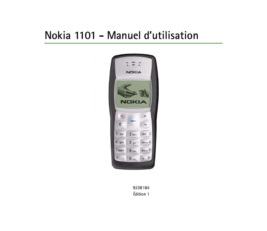 Guide utilisation NOKIA 1101  de la marque NOKIA