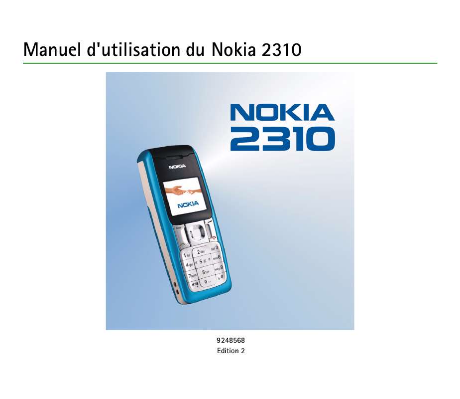 Guide utilisation NOKIA 2310  de la marque NOKIA