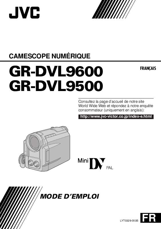 Guide utilisation JVC GR-DVL9600  de la marque JVC