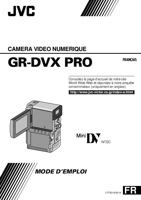 Guide utilisation JVC GR-DVXPRO  de la marque JVC
