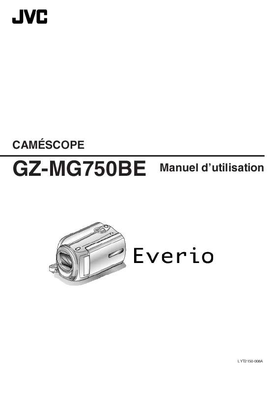 Guide utilisation JVC GZ-MG750BE  de la marque JVC