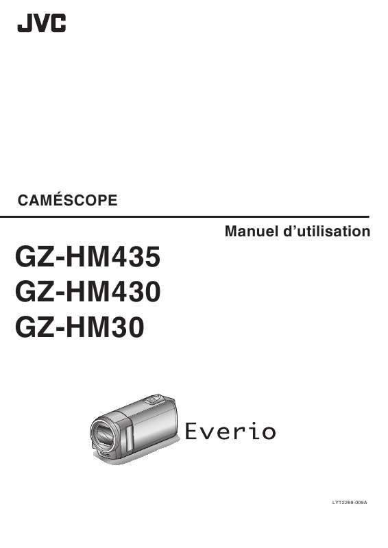 Guide utilisation JVC GZ-H435  de la marque JVC