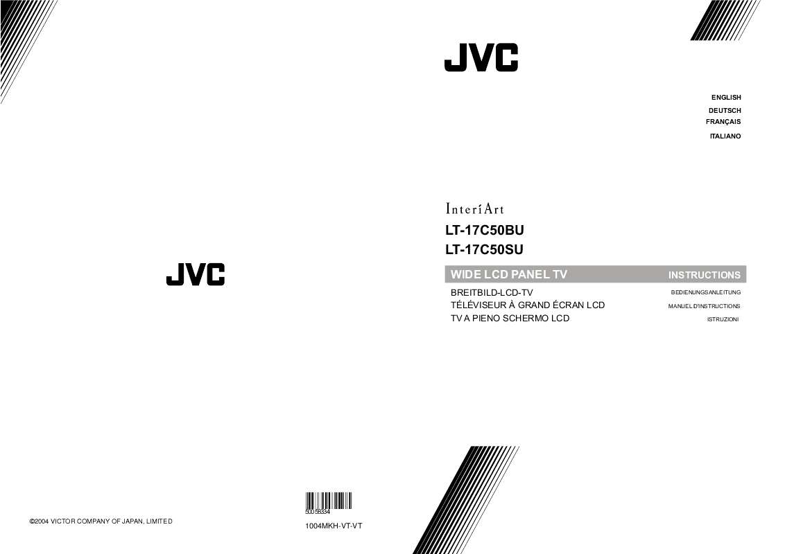 Guide utilisation JVC LT-17C50  de la marque JVC