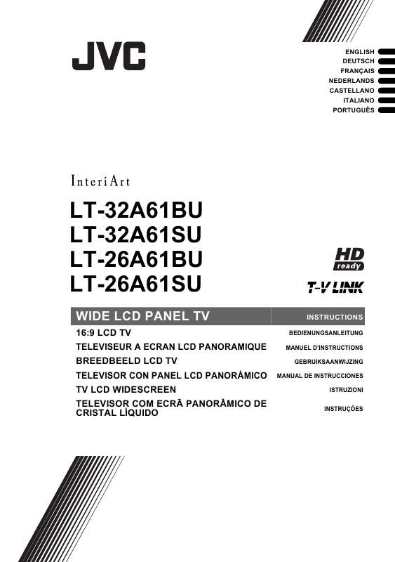 Guide utilisation JVC LT-32A61  de la marque JVC