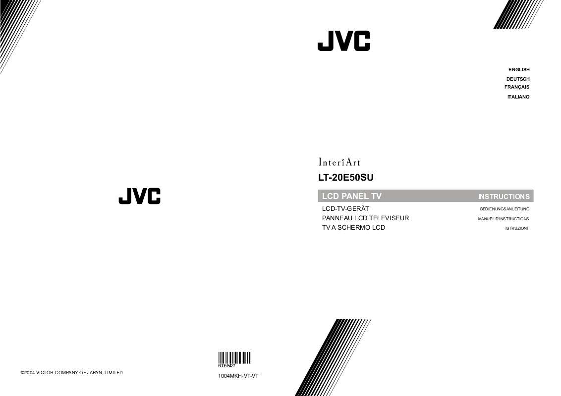 Guide utilisation JVC LT-20E50SU  de la marque JVC