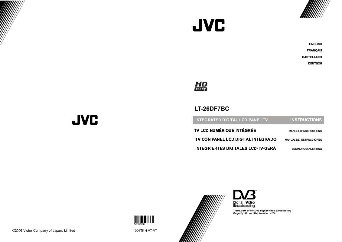 Guide utilisation JVC LT-26DF7BC  de la marque JVC