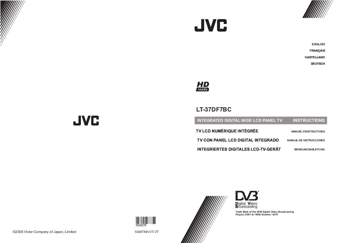 Guide utilisation JVC LT-32DF7BC  de la marque JVC
