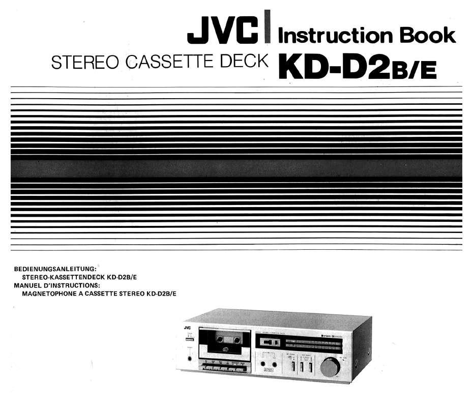 Guide utilisation JVC KD-D2  de la marque JVC