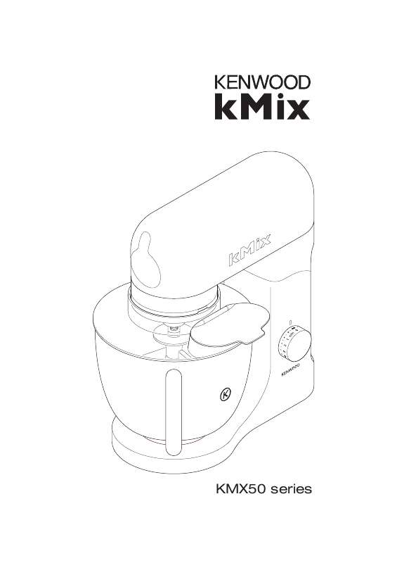 Guide utilisation KENWOOD KMX50 de la marque KENWOOD