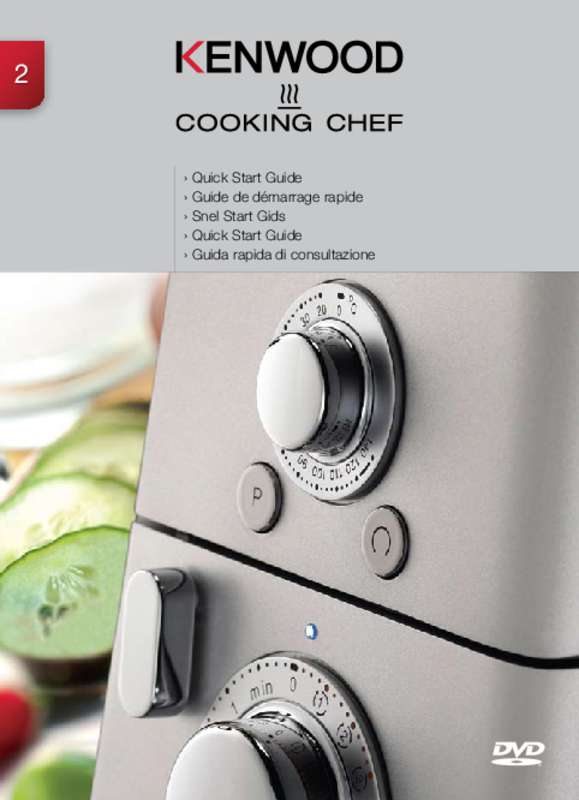 Guide utilisation KENWOOD COOKING CHEF MAJOR KM089 de la marque KENWOOD