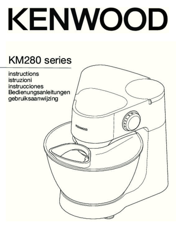 Guide utilisation KENWOOD KM245 PROSPERO de la marque KENWOOD