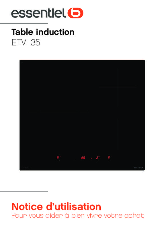 Guide utilisation ESSENTIELB ETVI 35 de la marque ESSENTIELB