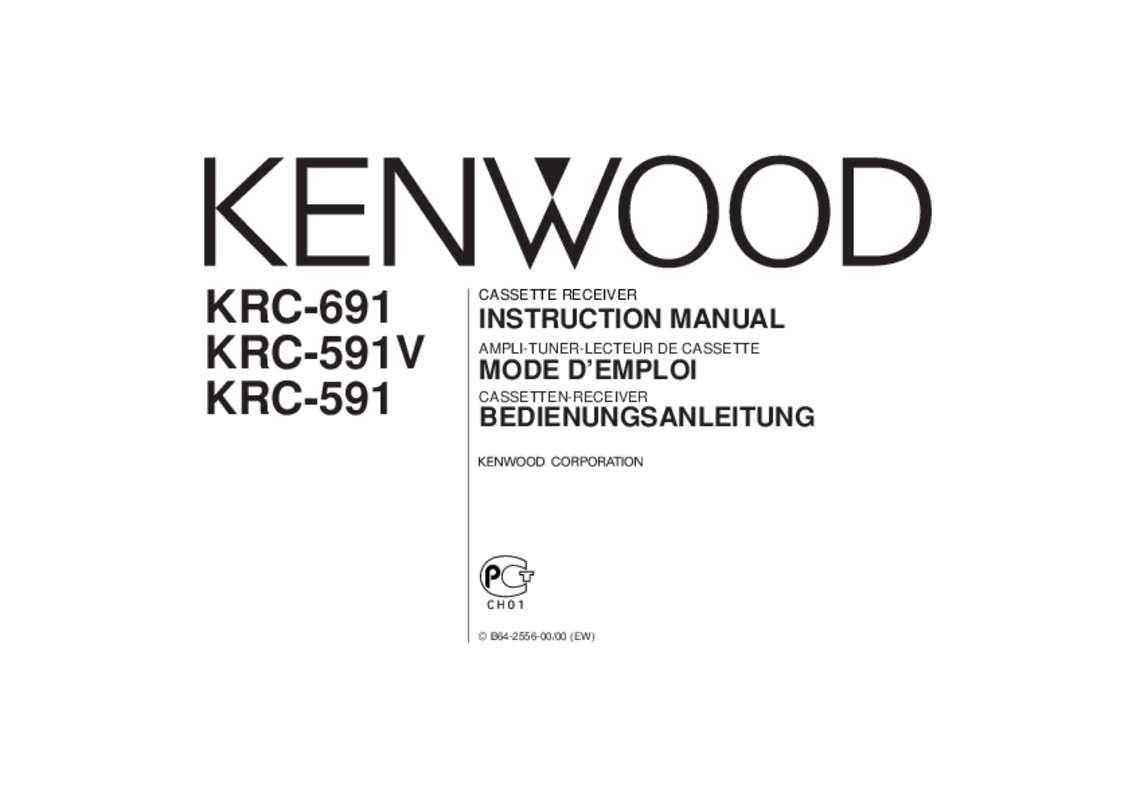 Guide utilisation KENWOOD KRC-591V  de la marque KENWOOD