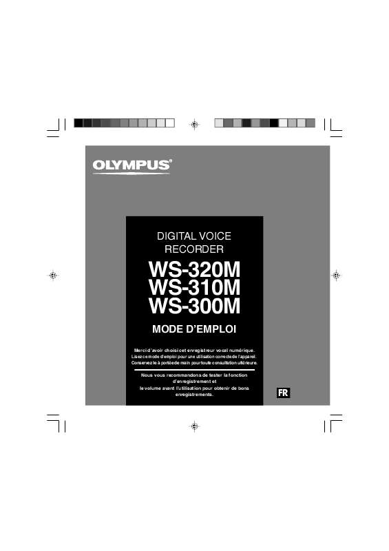 Guide utilisation OLYMPUS WS-300M  de la marque OLYMPUS