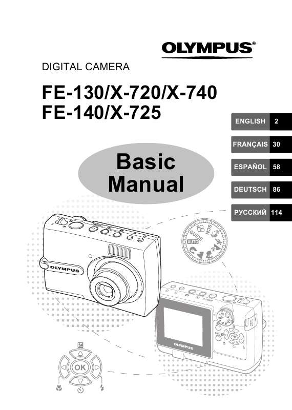 Guide utilisation OLYMPUS FE-130  de la marque OLYMPUS