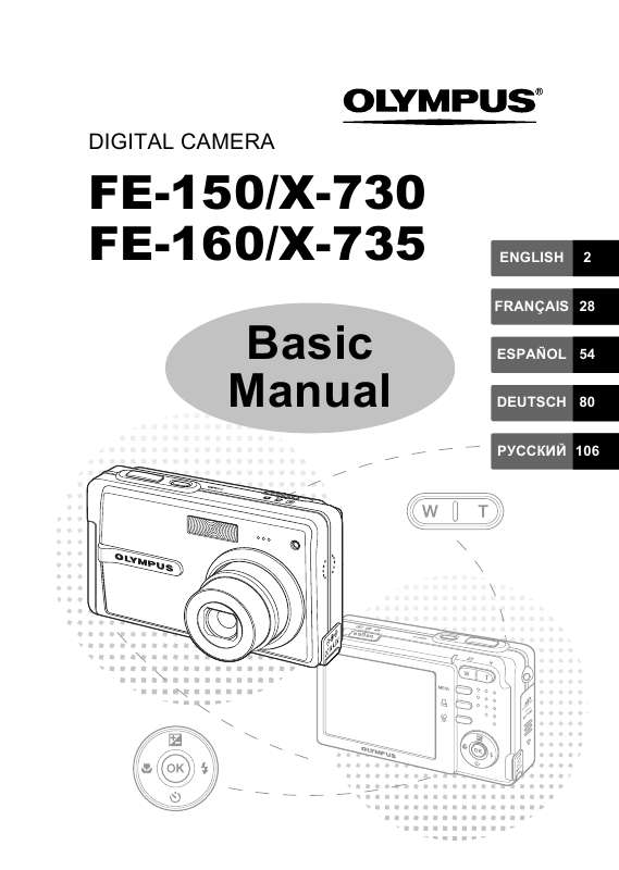 Guide utilisation OLYMPUS FE-150  de la marque OLYMPUS