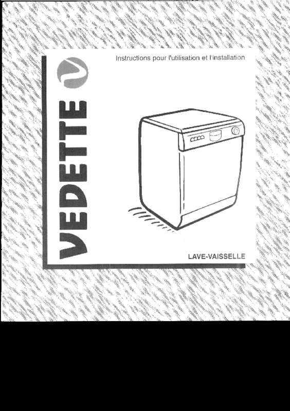 Guide utilisation VEDETTE ATOLL60BD de la marque VEDETTE