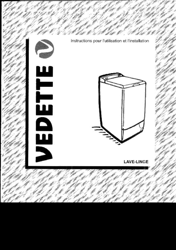 Guide utilisation VEDETTE EG7593 de la marque VEDETTE