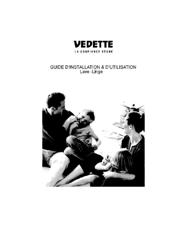 Guide utilisation VEDETTE VLC0815E de la marque VEDETTE