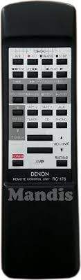 Notice DENON RC-176 Télécommande