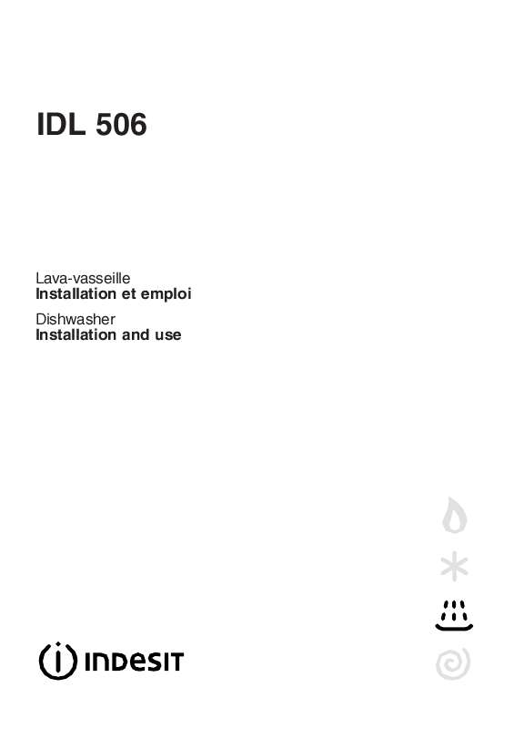 Guide utilisation INDESIT IDL 506 de la marque INDESIT