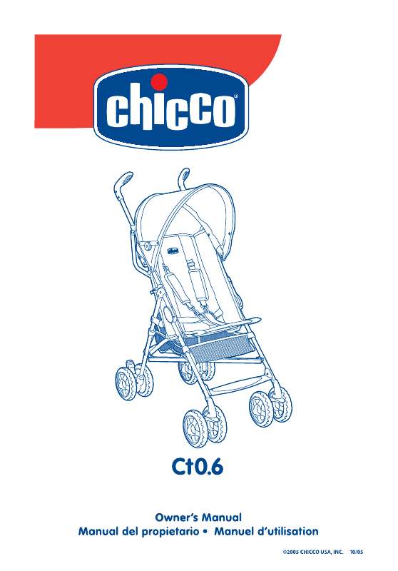 Guide utilisation CHICCO CT0.6  de la marque CHICCO