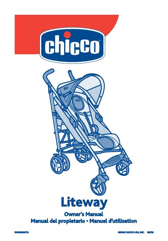 Guide utilisation CHICCO LITEWAY  de la marque CHICCO