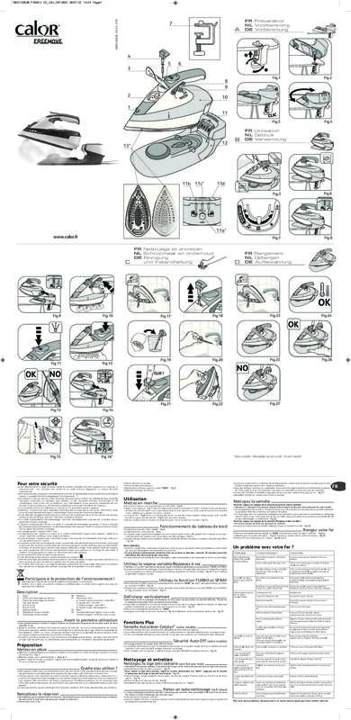 Guide utilisation CALOR FV9920 CO FREEMOVE CORDLESS  de la marque CALOR