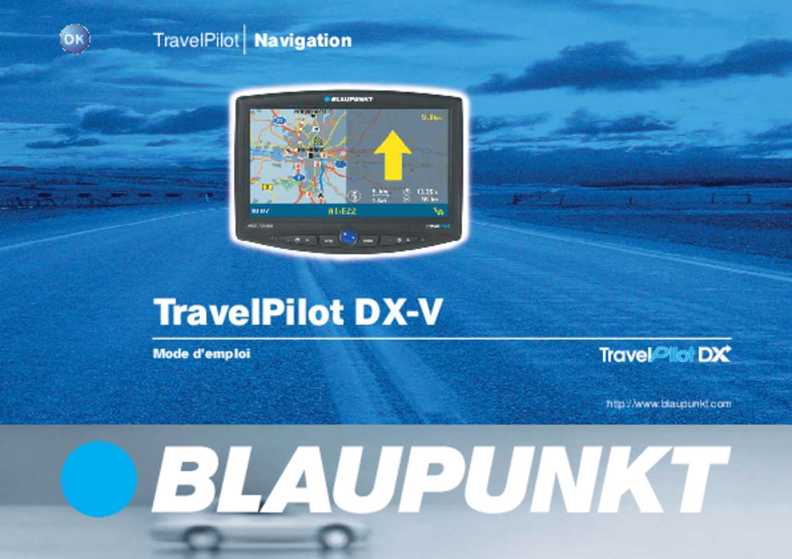 Guide utilisation BLAUPUNKT TRAVELPILOT DX-V  de la marque BLAUPUNKT