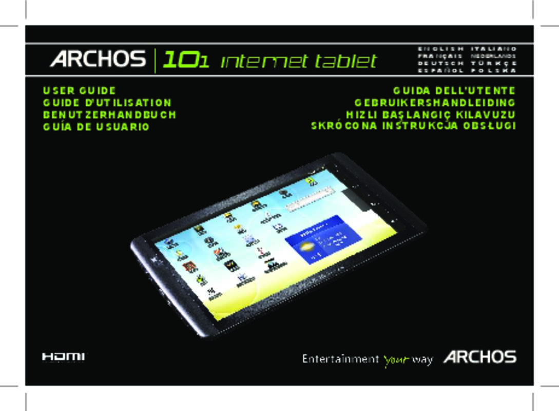 Guide utilisation ARCHOS 101 CHILDPAD FIGURINE  de la marque ARCHOS