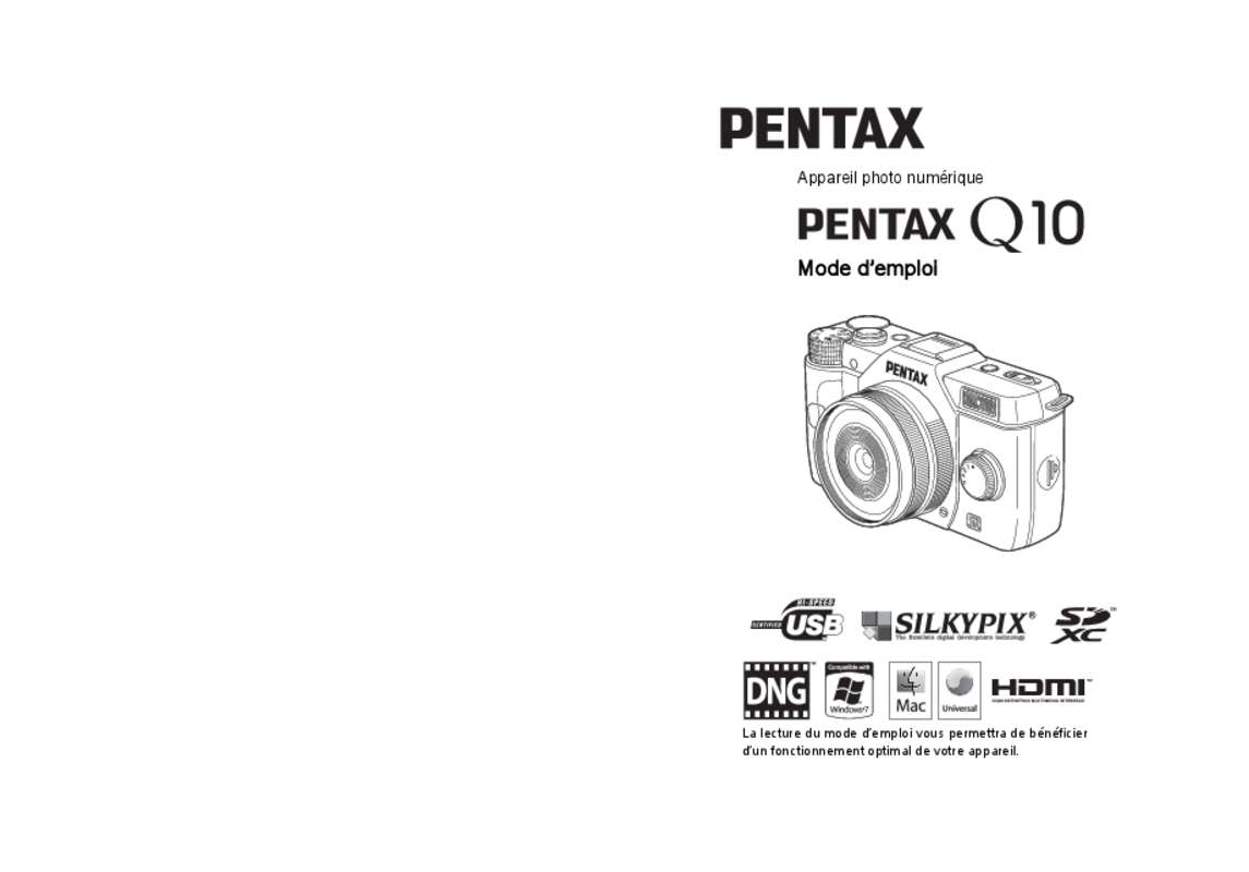 Guide utilisation PENTAX Q10  de la marque PENTAX
