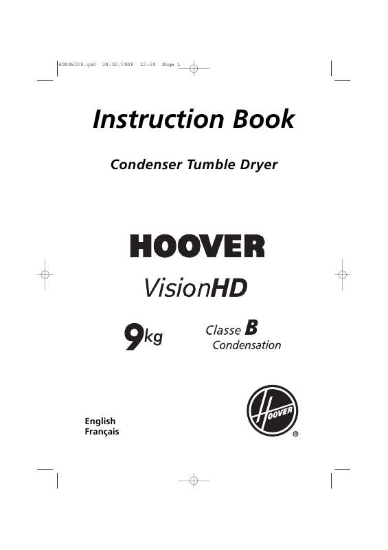 Guide utilisation HOOVER VHC 791 XT1 de la marque HOOVER