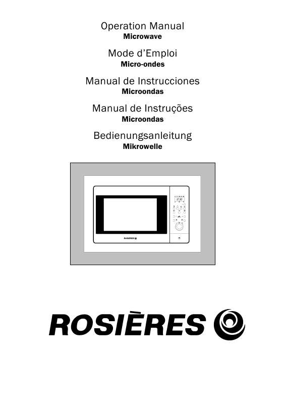 Guide utilisation ROSIERES RSK 205 RB de la marque ROSIERES