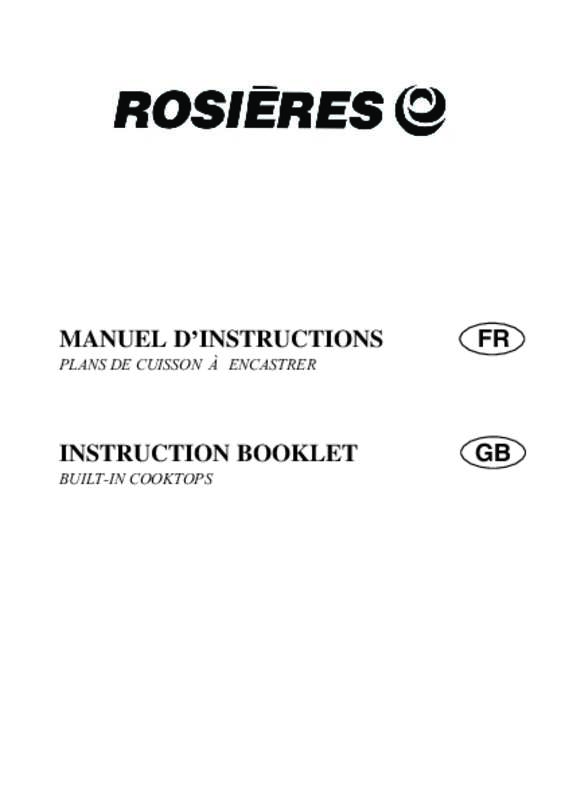 Guide utilisation ROSIERES RTF765 de la marque ROSIERES