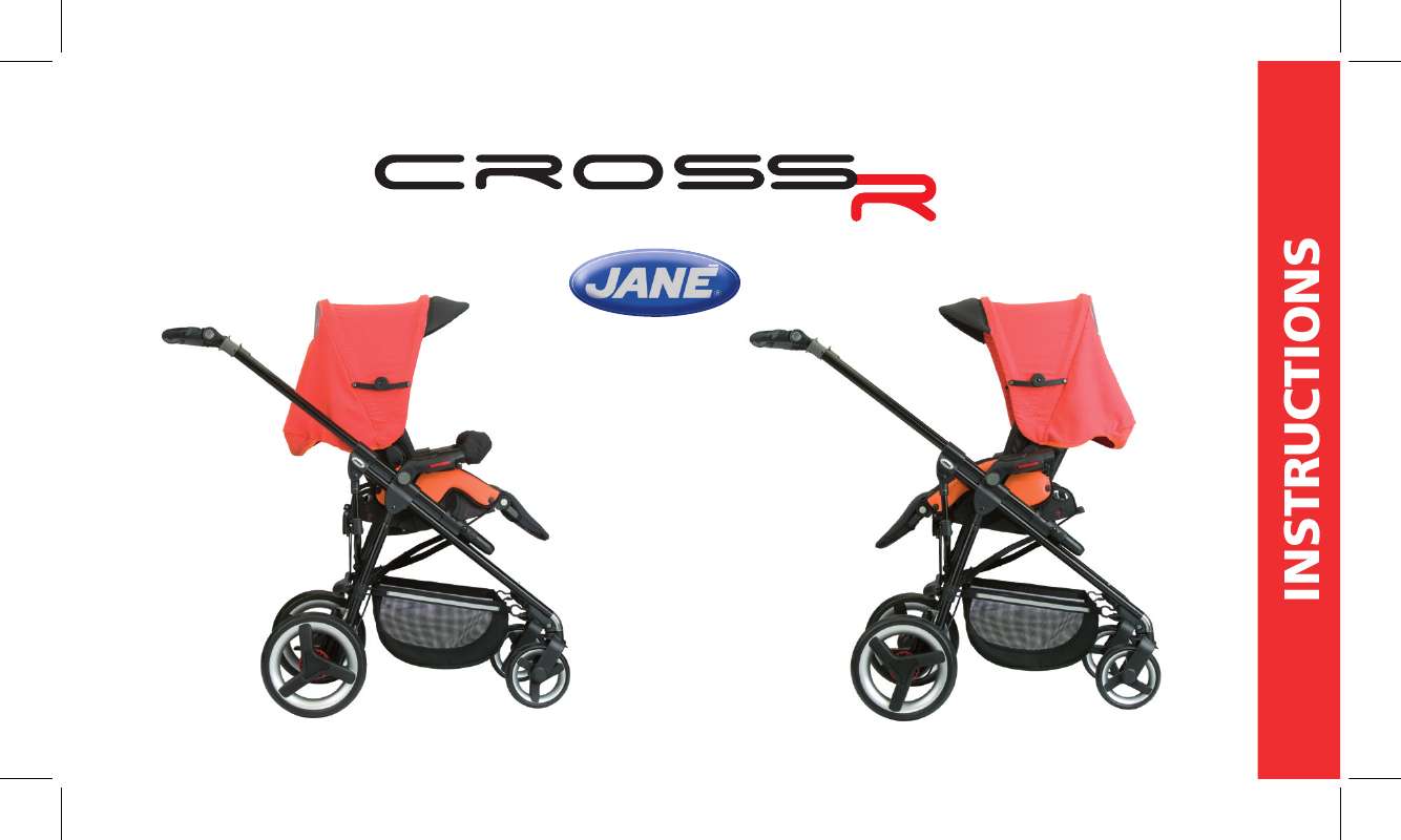 Guide utilisation JANE CROSS REVERSE  de la marque JANE