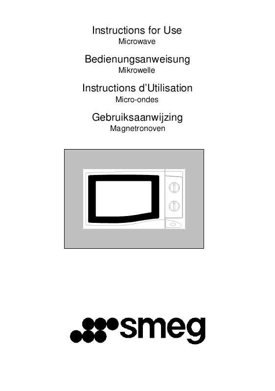 Guide utilisation SMEG MM180B de la marque SMEG