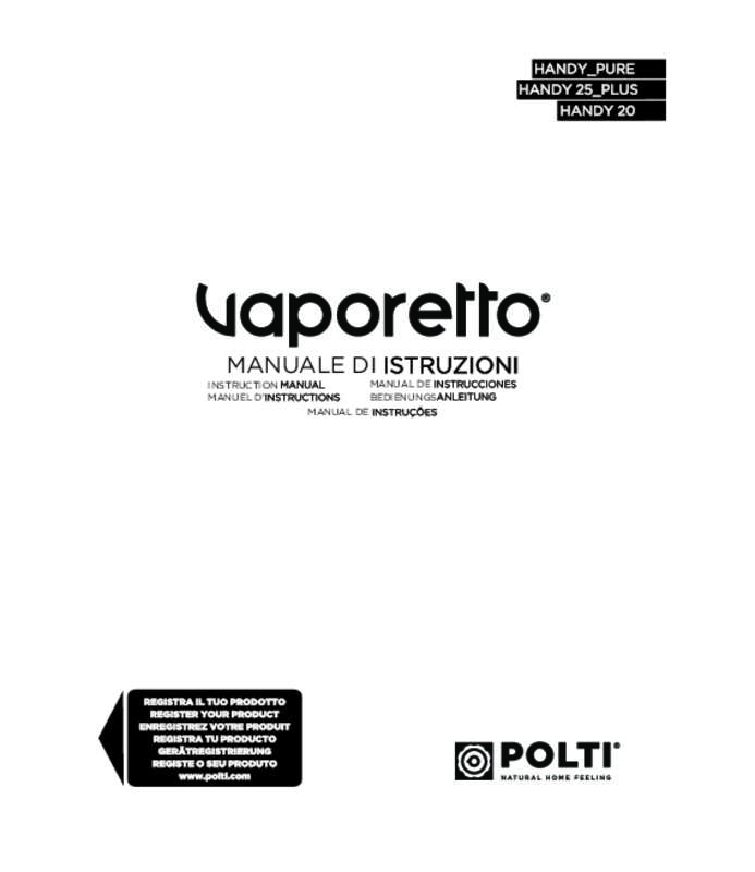 Guide utilisation POLTI VAPORETTO HANDY 15  de la marque POLTI