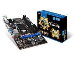 Guide utilisation MSI B85M-P33  de la marque MSI