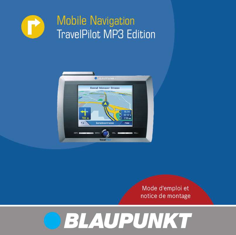 Guide utilisation BLAUPUNKT TPILOT MP3 EDITION US  de la marque BLAUPUNKT