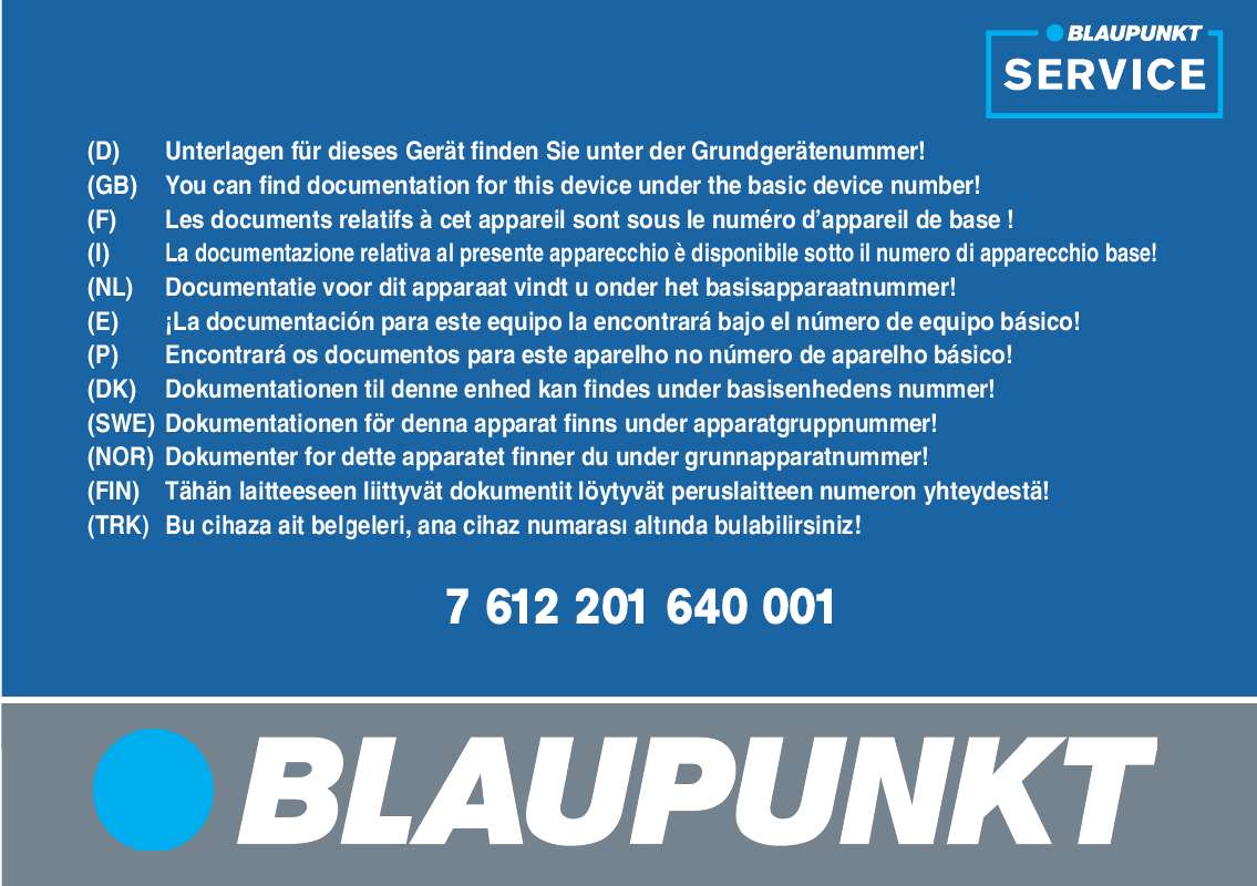 Guide utilisation BLAUPUNKT TRAVEL PILOT 500 EURO  de la marque BLAUPUNKT