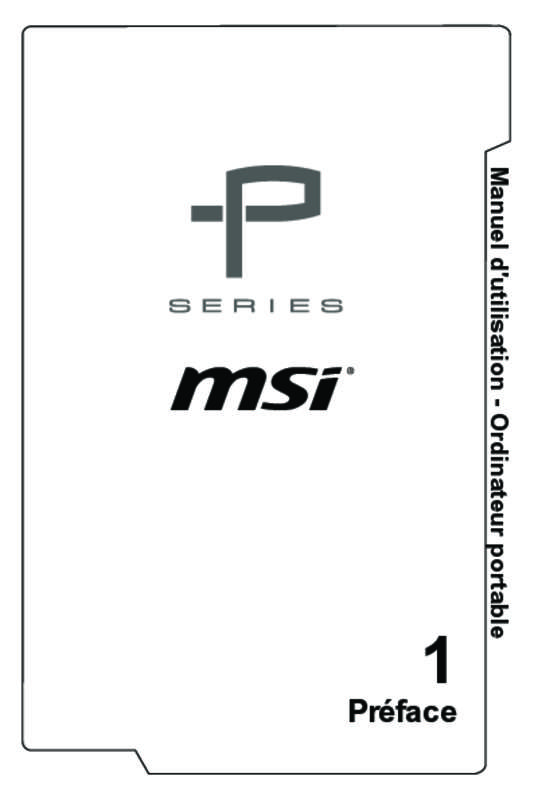 Guide utilisation MSI PX60 6QE  de la marque MSI