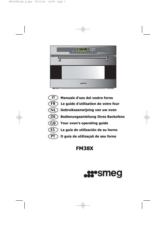 Guide utilisation SMEG FM38X de la marque SMEG